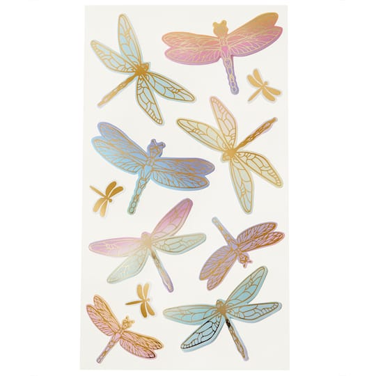 12 Pack: Dragonfly Stickers by Recollections&#x2122;